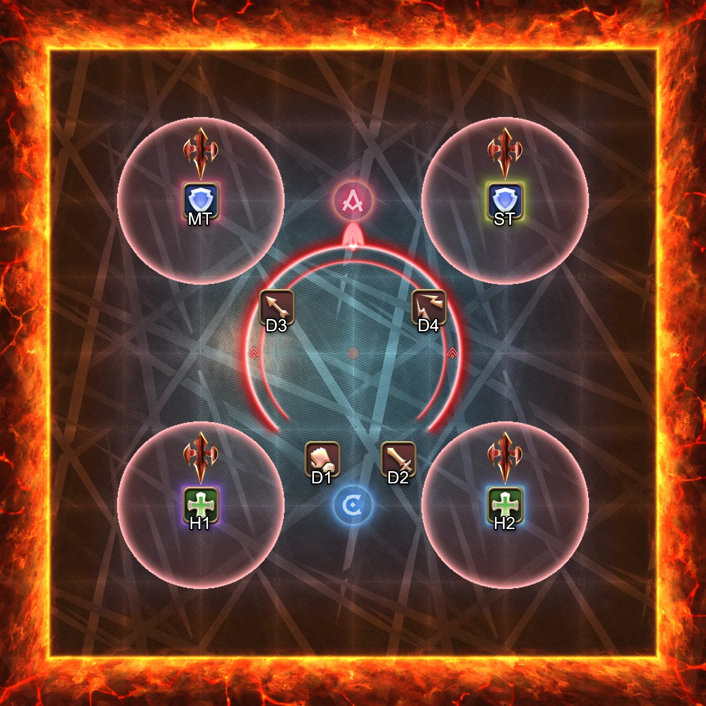 种弹炸裂 第1轮TN位置